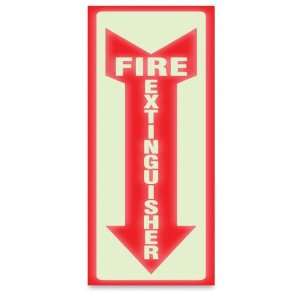   In The Dark Sign, 4 x 13, Red Glow, Fire Extinguisher: Office Products