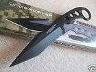 United Cutlery Undercover Fighter Black Blade Combat Knife 2735 New