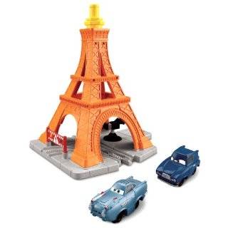 Fisher Price GeoTrax Disney/Pixar Cars 2 Eiffel Tire Crash