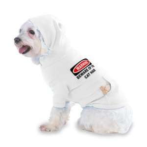   CAT HAIR Hooded (Hoody) T Shirt with pocket for your Dog or Cat MEDIUM