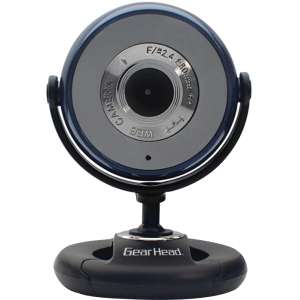 Gear Head   WC745BLU 1.3Mp Webcam for PC Blue 878260004553  