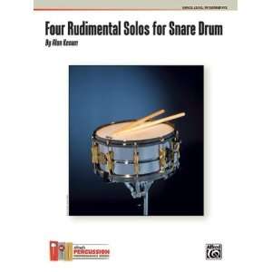   00 30272 Four Rudimental Solos for Snare Drum Musical Instruments