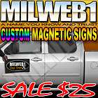 12x24 Custom Car Magnets Magnetic Auto Car Truck Signs