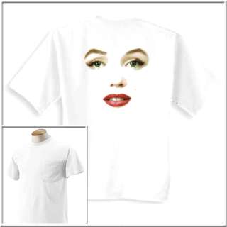 Marilyn Monroe Face Painting Shirts S L,XL,2X,3X,4X,5X  
