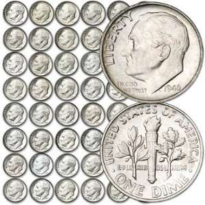  1946 1964 Complete Silver Roosevelt Dime Set Everything 
