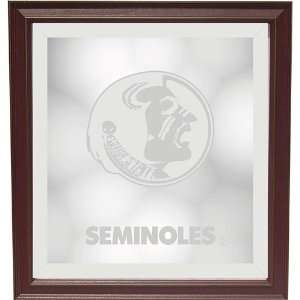   State Seminoles Framed Wall Mirror from Zameks: Sports & Outdoors