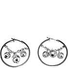 Frenzeee Silver Beads Earrings After 25% off $18.75