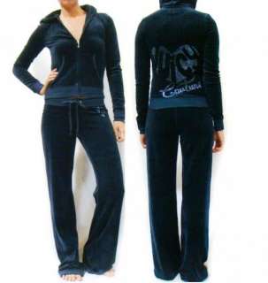 JUICY COUTURE Bling CAFE Tracksuits Hoodie Pants Set  