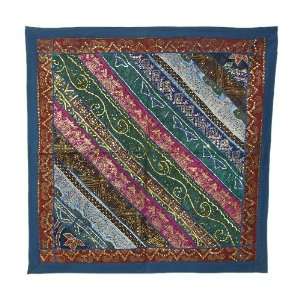  Superior Decorative Wall Hanging Tapestry with Pretty Zari 