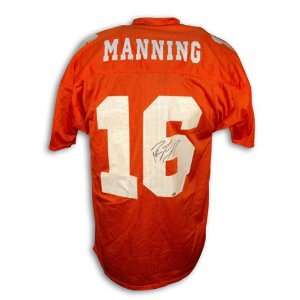  Peyton Manning Tennessee Volunteers Autographed Jersey 