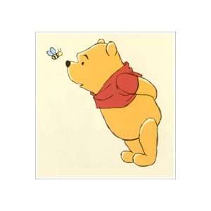 Disney / All Night Media Mounted Stamp POOH BEE NOSY  