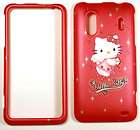 Hello Kitty Pink HTC Evo Design / Hero S Faceplate Case Cover Snap On
