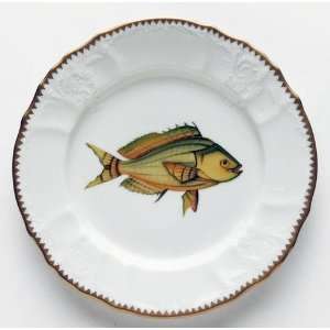  Anna Weatherley Antique Fish 7.5 In Salad Plate No. 6 