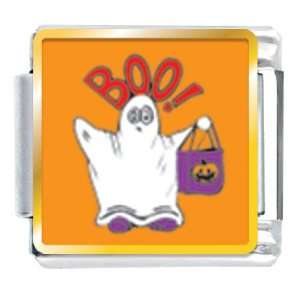  Boo Halloween Ghost Costume Italian Charms Bracelet Link 