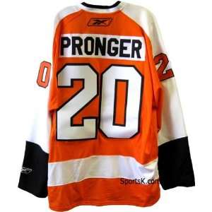 Customized Philadelphia Flyers Reebok Premier Orange Home Jerseys