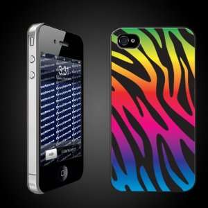   Print Rainbow Colors   CLEAR Protective iPhone 4/iPhone 4S Hard Case