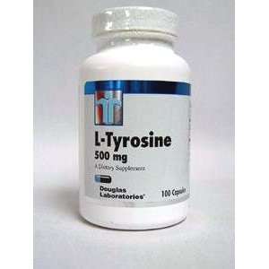  Douglas Labs   L Tyrosine 500 mg 100 caps