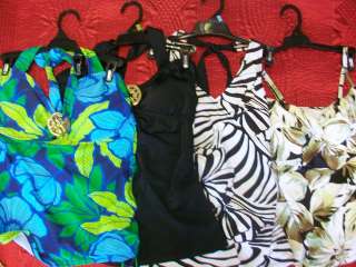 NEW   Jaclyn Smith Tankini Tops  You pick the Pattern & Size  