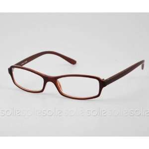 Eye Candy Eyewear   Classic Reading Glasses with Brown Frame RD205 