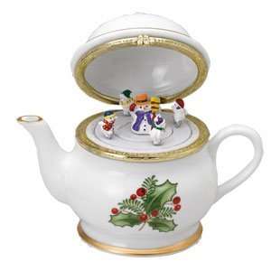    Mr. Christmas Tea Party Musical Tea Pot: Patio, Lawn & Garden