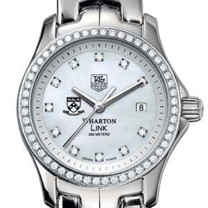 The Wharton School TAG Heuer Watch   Womens Link Watch with Diamond 