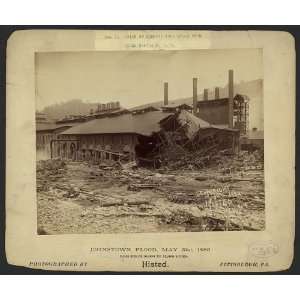   Mills,stone bridge PRR,Johnstown Flood,May 31st,1889