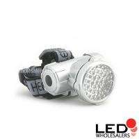 Super Size 40 LED Headlight 4 mode 3 AA Large Headlamp  