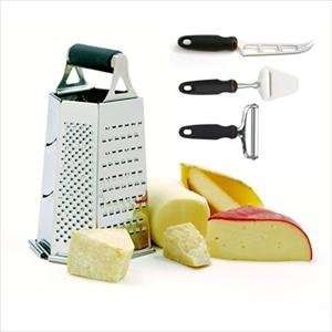  NORPRO Gripez Cheese Grater And Tool Set: Kitchen & Dining