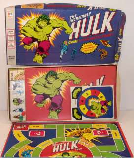 1978 Incredible Hulk Fantastic Four Board Game MISB VG  