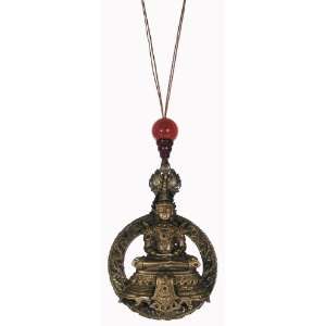  Thai Emerald Buddha Necklace Naga Land Tibet Sacred Stones Amulet
