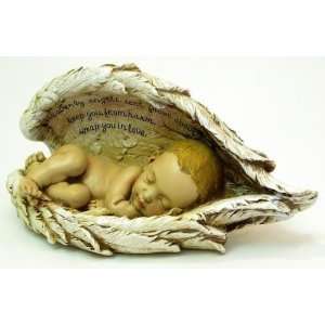   Studio Renaissance Collection Sleeping Baby in Angel Wings Figurine