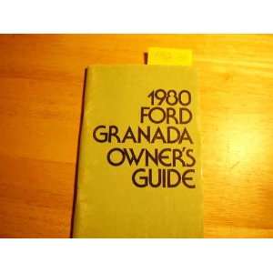 1980 Ford Grenada Owners Manual Ford  Books