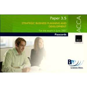  ACCA   3.5 Strategic Business Planning and Development 