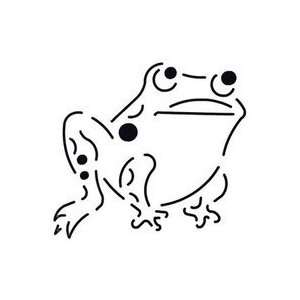  Quilt Stencil Frog   3 Pack