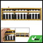wooden frame 13 rods beads japanese soroban abacus returns accepted