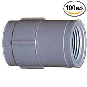 GENOVA PRODUCTS 1/2 PVC Threaded Coupling Sold in packs of 10