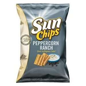 Frito Lay Sun Chips Peppercorn Ranch Flavored Multigrain Snacks, 10 