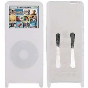   Apple iPod Nano Silicon Skin Case (Clear) w/ Armband: Everything Else