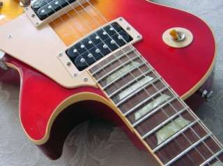 1997 Gibson 1960 Les Paul Classic Cherry Sunburst Excellent Condition 
