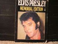 ELVIS PRESLEY MEMORIAL EDITION 1970S MAGAZINE !!  