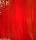 Stained Glass Supplies Spect​rum Red & White Wispy Stained Glass 