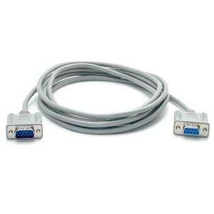  Null Modem Cable. 10FT DB9 CROSSWIRED RS232 SERIAL NULL MODEM CABLE 