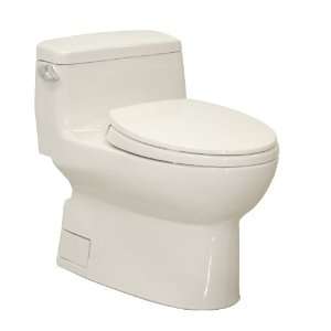 TOTO MS884114 11 Carolina Elongated One Piece Toilet, Colonial White