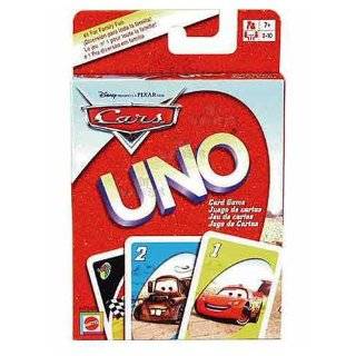  Disney / Pixar CARS 2 Movie UNO Card Game: Toys & Games