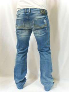   Vintage Fade Blue Boot Cut Jeans ZATINY 8W7 All Sizes 32 L  