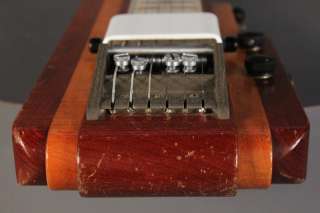 1950 National TRIPLEX lap STEEL guitar CHORD CHANGER!!!  