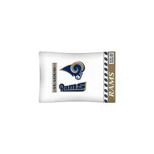  St. Louis Rams Standard Pillow Case: Home & Kitchen
