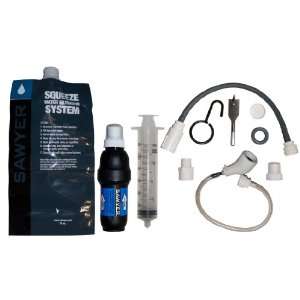   Water Filtration Kit with 1 Liter Light Weight Durable Pouch Sports