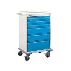  Deluxe Six Drawer Anesthesia Cart: Office Products