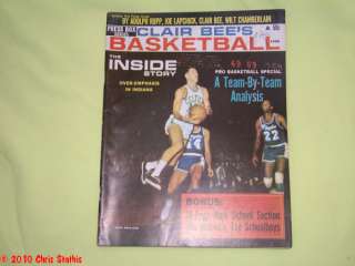 Clair Bees Basketball 1965 Press Box Series Havlicek  